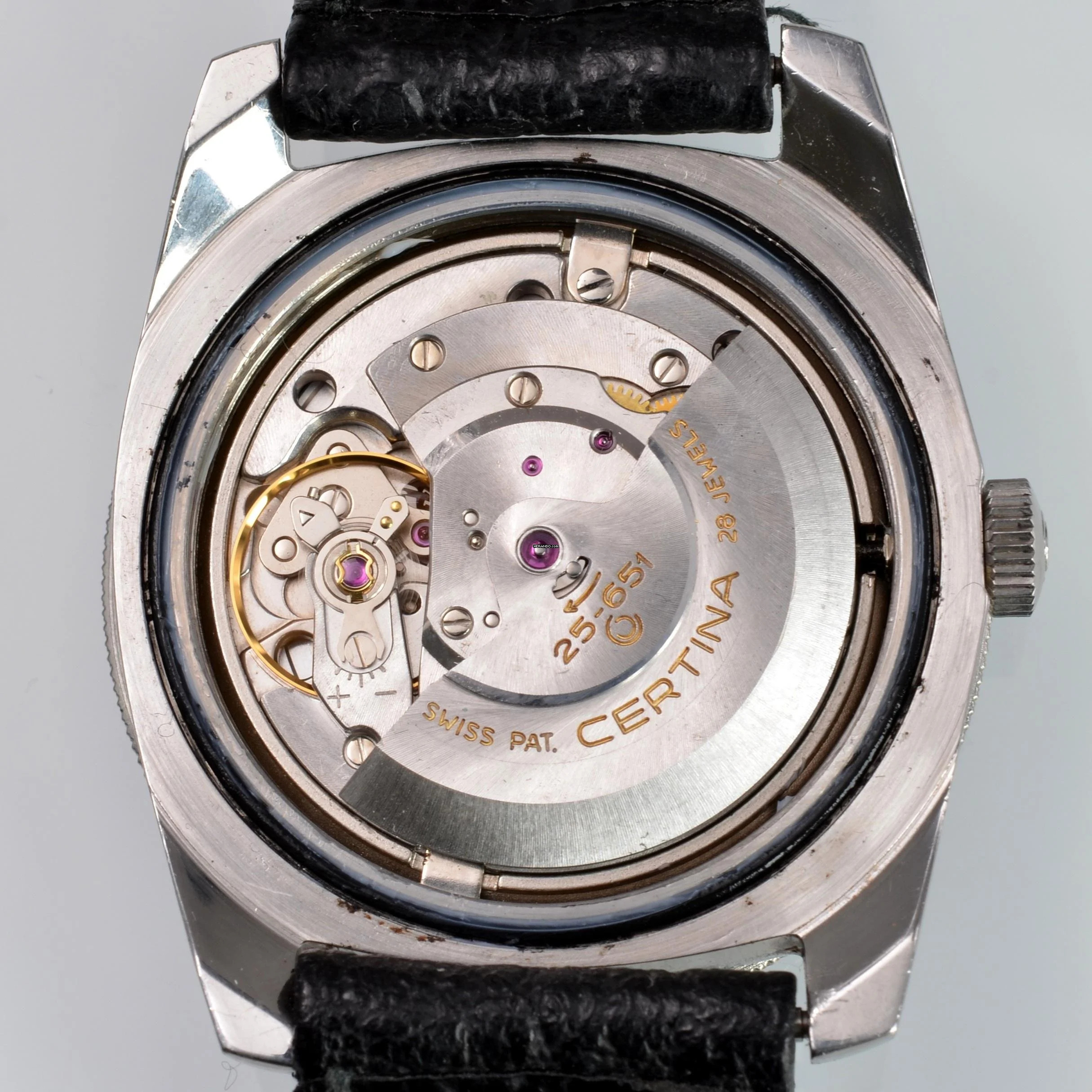 Thumbnail von Certina Argonaut 5801-122 Diver black Crosshair tritium dial 1970’s </h1>