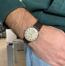 Thumbnail von Omega Classic 2214/9 by Saurer logo silver color dial 1948's