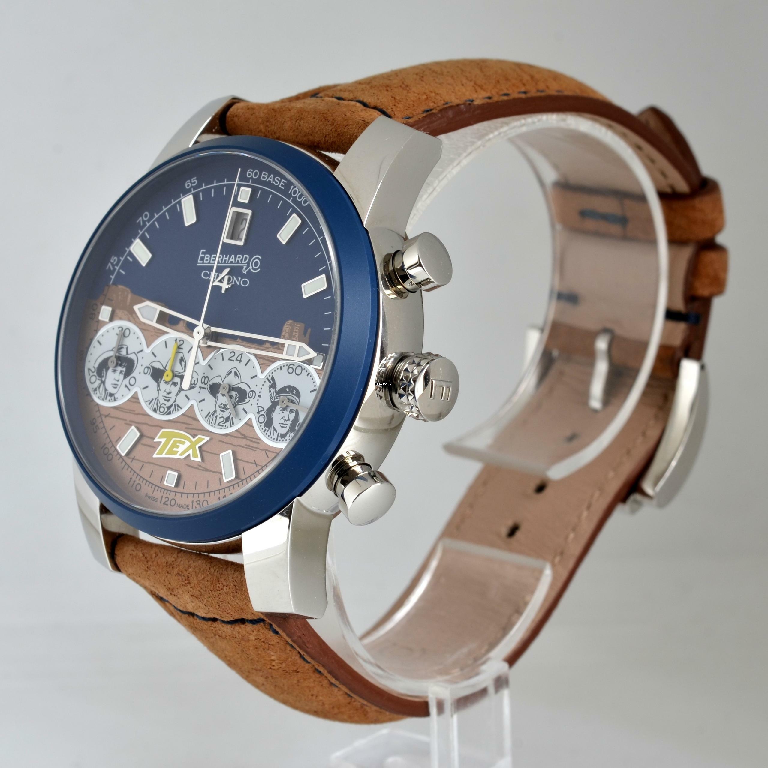 Thumbnail von Eberhard & Co. Chrono 4 31078 Pards Tex Willer Limited Edition Full Set Like NEW 2024’s </h1>