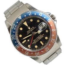 Thumbnail von Rolex GMT-Master 1675 Cornino Tropical gilt dial 1964’s </h1>