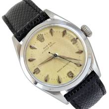 Thumbnail von Rolex Oyster Perpetual 31 31MM 6444 Shock Resisting Herringbone vory dial 1956’s </h1>