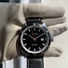 Thumbnail von Eberhard & Co. Champion V Timeonly 41031 CP Black Dial Full Set Like NEW </h1>