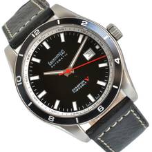 Thumbnail von Eberhard & Co. Champion V Timeonly 41031 CP Black Dial Full Set Like NEW </h1>
