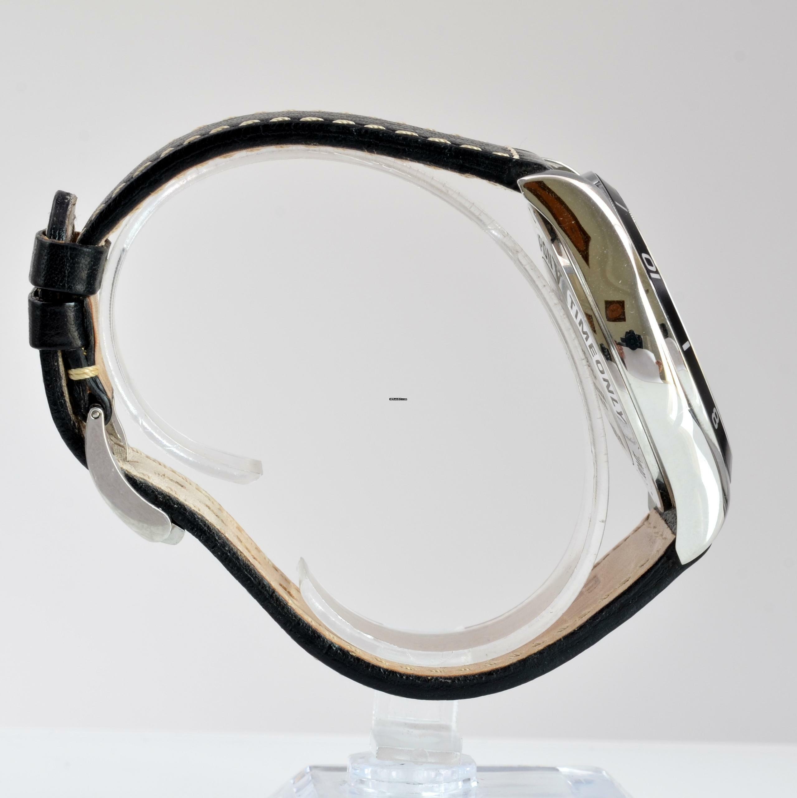 Thumbnail von Eberhard & Co. Champion V Timeonly 41031 CP Black Dial Full Set Like NEW </h1>