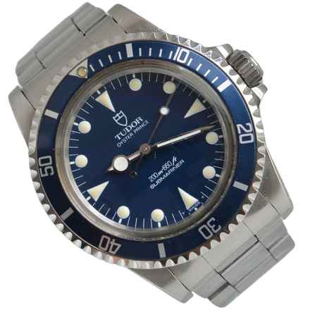 Tudor Submariner No Date 94010 Lollipop blue dial 1984’s </h1> 