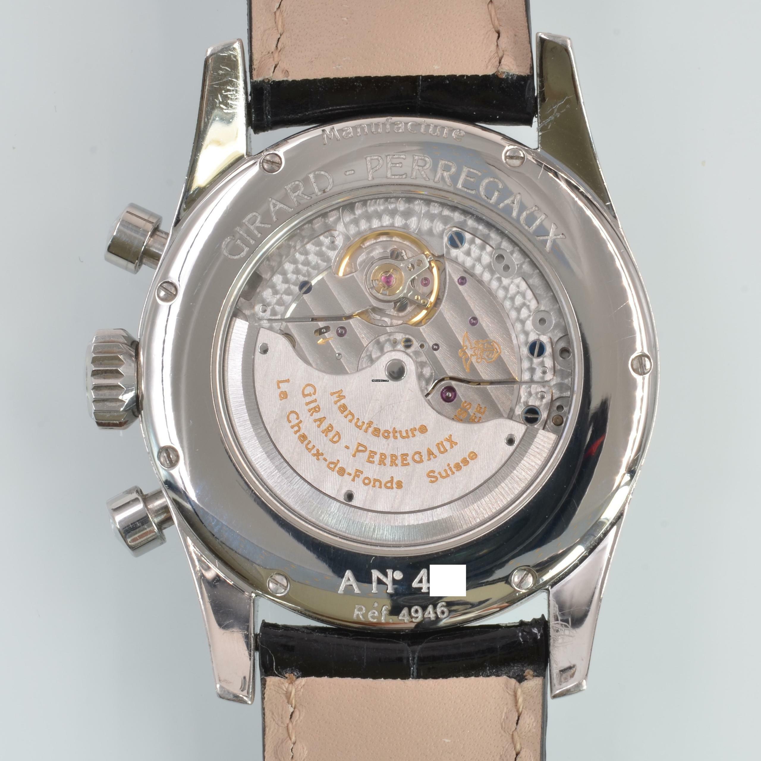 Thumbnail von Girard Perregaux Chronograph 4946 Vintage 1996 black dial