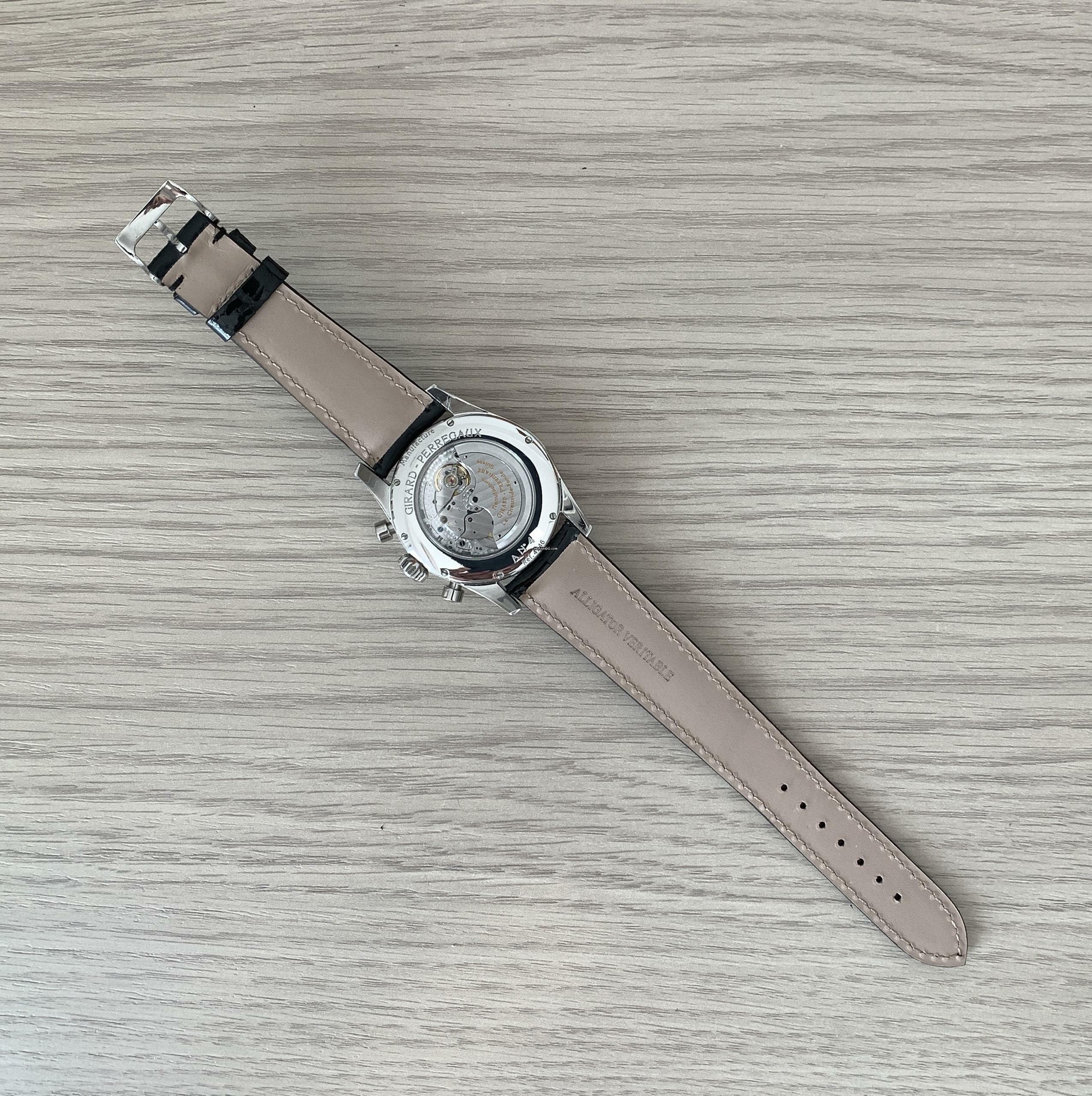 Thumbnail von Girard Perregaux Chronograph 4946 Vintage 1996 black dial