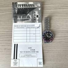 Thumbnail von Rolex GMT-Master 1675 Long E Fuchsia bezel Full Set 1968’s </h1>
