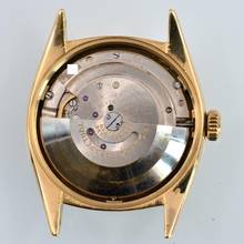 Thumbnail von Rolex Datejust 36 6105 Ovettone ivory dial yellow gold 18KT 1951's </h1>