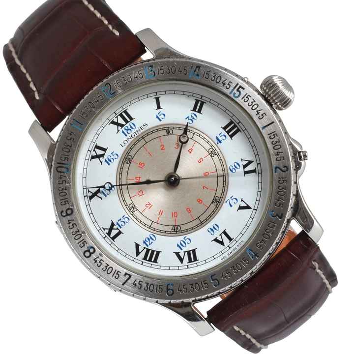  Longines Lindbergh Hour Angle 989.5215 Full Set Like NEW 1996’s </h1> 