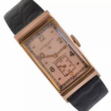 Thumbnail von Vacheron Constantin The Doctor's watch 4033 signed by Hausmann & Co. Pink Gold 18KT 1941’s </h1>