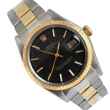  Rolex Oyster Perpetual Date 1505 black dial 1974's </h1> 