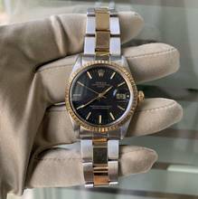 Thumbnail von Rolex Oyster Perpetual Date 1505 black dial 1974's </h1>