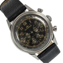 Thumbnail von Movado Chronograph Sub Sea caliber M95 Tropical black dial 1950’s </h1>
