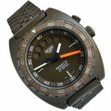 Thumbnail von Heuer Regatta 134.602 olive green colour PVD treatment 1980's </h1>