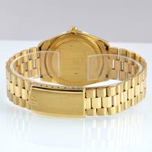 Thumbnail von Baume & Mercier Riviera Classique Date 34MM champagne dial yellow gold 18KT TOP Condition 1985’s