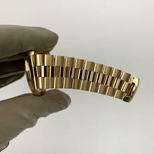 Thumbnail von Baume & Mercier Riviera Classique Date 34MM champagne dial yellow gold 18KT TOP Condition 1985’s