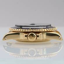Thumbnail von Rolex Submariner Date 1680/8 Soleil blue dial yellow gold 18KT 1975's