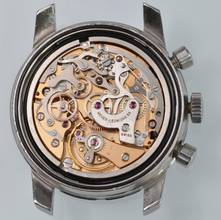 Thumbnail von Heuer Leonidas Autavia 2446C Black dial 1970’s </h1>