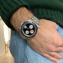 Thumbnail von Tudor Daytona 79260P chronograph Oysterdate black dial 2003’s </h1>