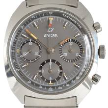 Thumbnail von Enicar Ocean Pearl chronograph Gerhard Mitter Grey dial 1968’s
