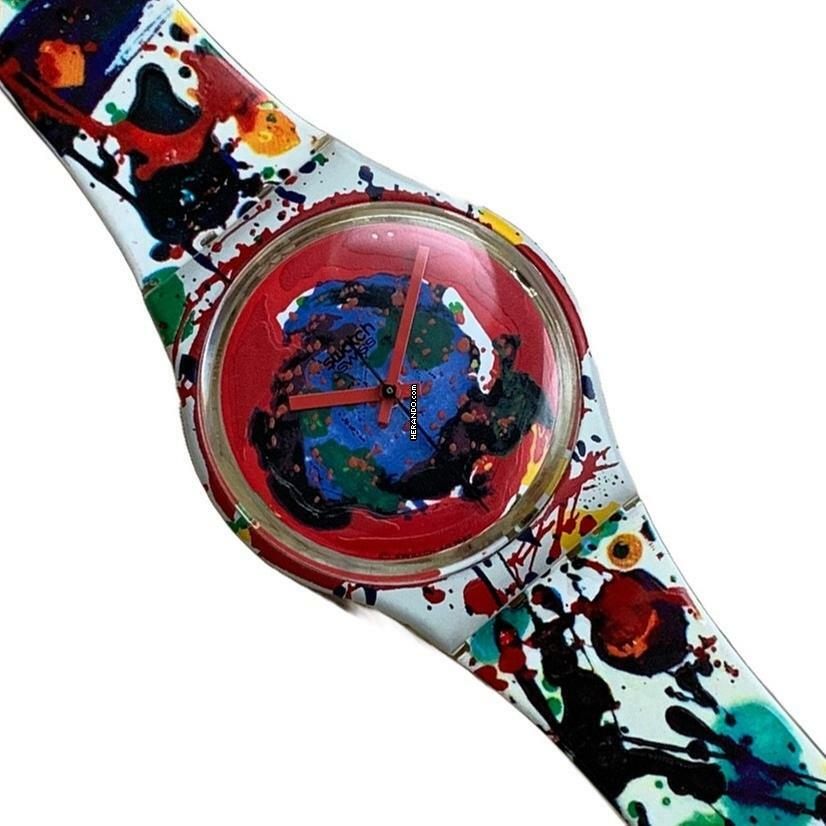 Swatch Art Special by Sam Francis GZ123PACK NEW Full set 1992’s </h1>
