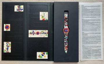 Thumbnail von Swatch Art Special by Sam Francis GZ123PACK NEW Full set 1992’s </h1>