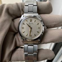 Thumbnail von Rolex Air King 5500 Honeycomb Explorer ivory dial very rare 1966’s