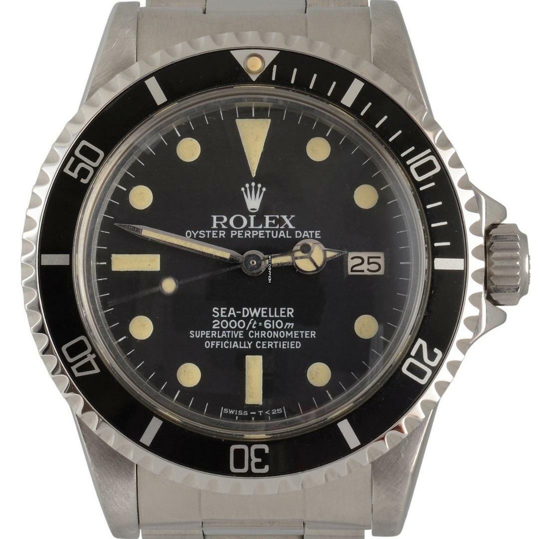 Thumbnail von Rolex Sea-Dweller 1665 MK4 great white dial 1981’s </h1>