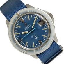 Thumbnail von Omega Genève Admiralty Anchor blue navy dial 1968’s </h1>