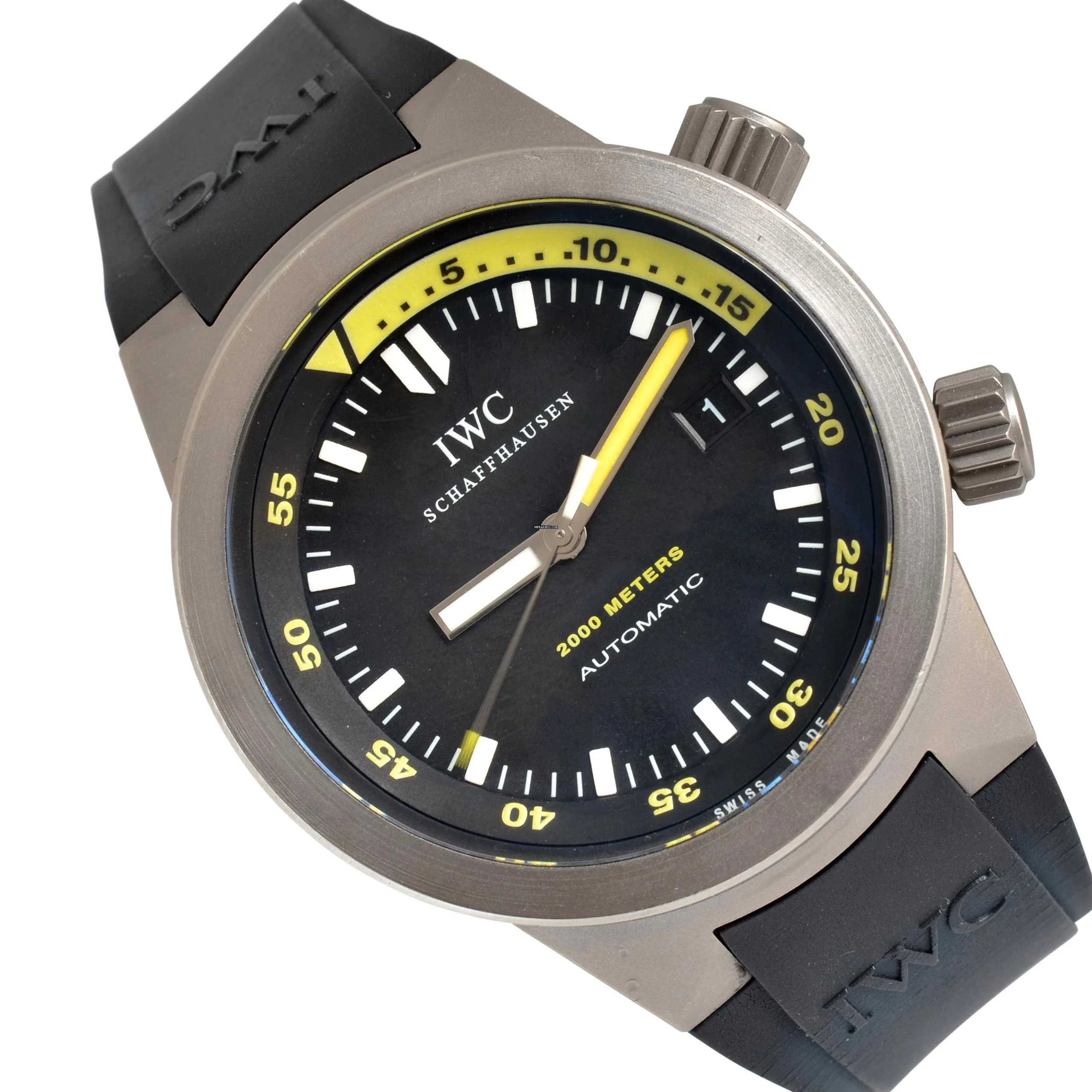 IWC Aquatimer Automatic 2000 2.000MT IW3538 Titanium Full Set 2008’s </h1>
