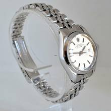 Thumbnail von Rolex Date 6916 Ladies 26MM Silver dial 1972’s </h1>