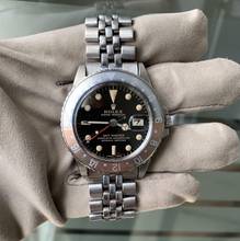Thumbnail von Rolex GMT-Master 1675 black glossy dial gilt graphics 1966’s </h1>