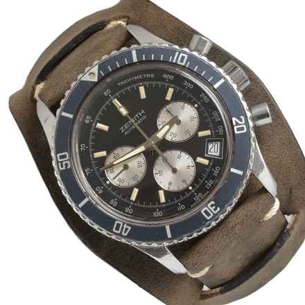  Zenith El Primero Chronograph De Luca MK1 black dial 1989’s </h1> 