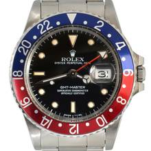 Thumbnail von Rolex GMT-Master 16750 never polished Full Set TOP Condition 1986's </h1>