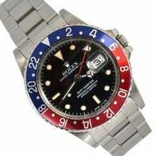 Thumbnail von Rolex GMT-Master 16750 never polished Full Set TOP Condition 1986's </h1>