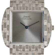 Thumbnail von Piaget Cushion ultra-thin 12461 HR5 automatic white gold 18KT 1970’s </h1>