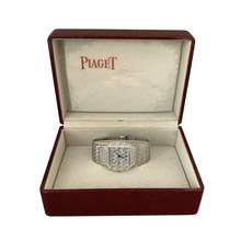 Thumbnail von Piaget Cushion ultra-thin 12461 HR5 automatic white gold 18KT 1970’s </h1>
