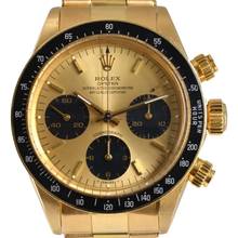Thumbnail von Rolex Daytona Cosmograph 6263 Daytona champagne dial yellow gold 18KT Full Set 1985’s </h1>