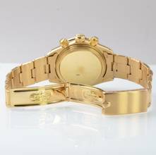 Thumbnail von Rolex Daytona Cosmograph 6263 Daytona champagne dial yellow gold 18KT Full Set 1985’s </h1>