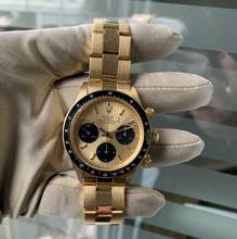 Thumbnail von Rolex Daytona Cosmograph 6263 Daytona champagne dial yellow gold 18KT Full Set 1985’s </h1>