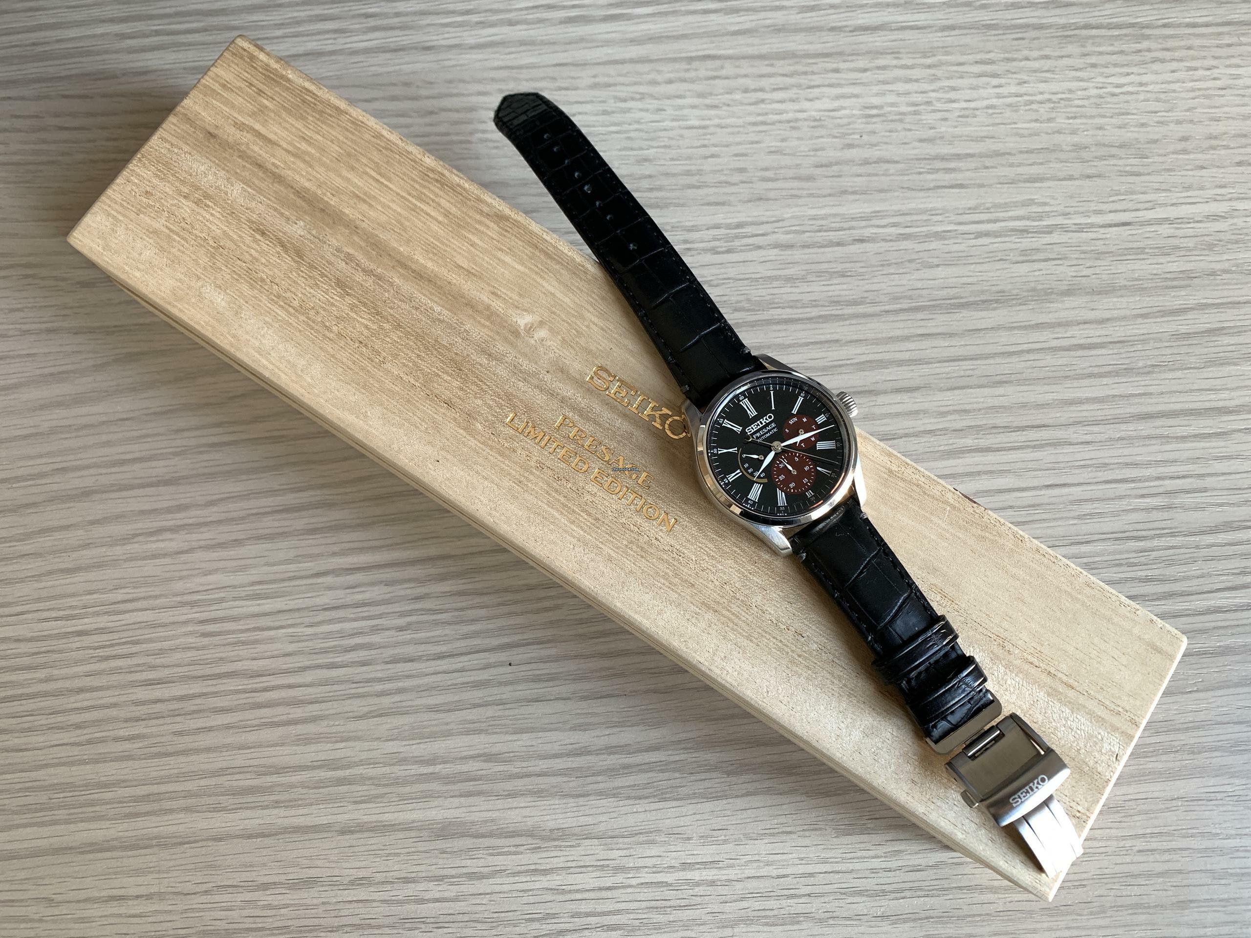 Thumbnail von Seiko Presage Limited Edition by Urushi Byakudan-nuri Full Set 2019’s </h1>