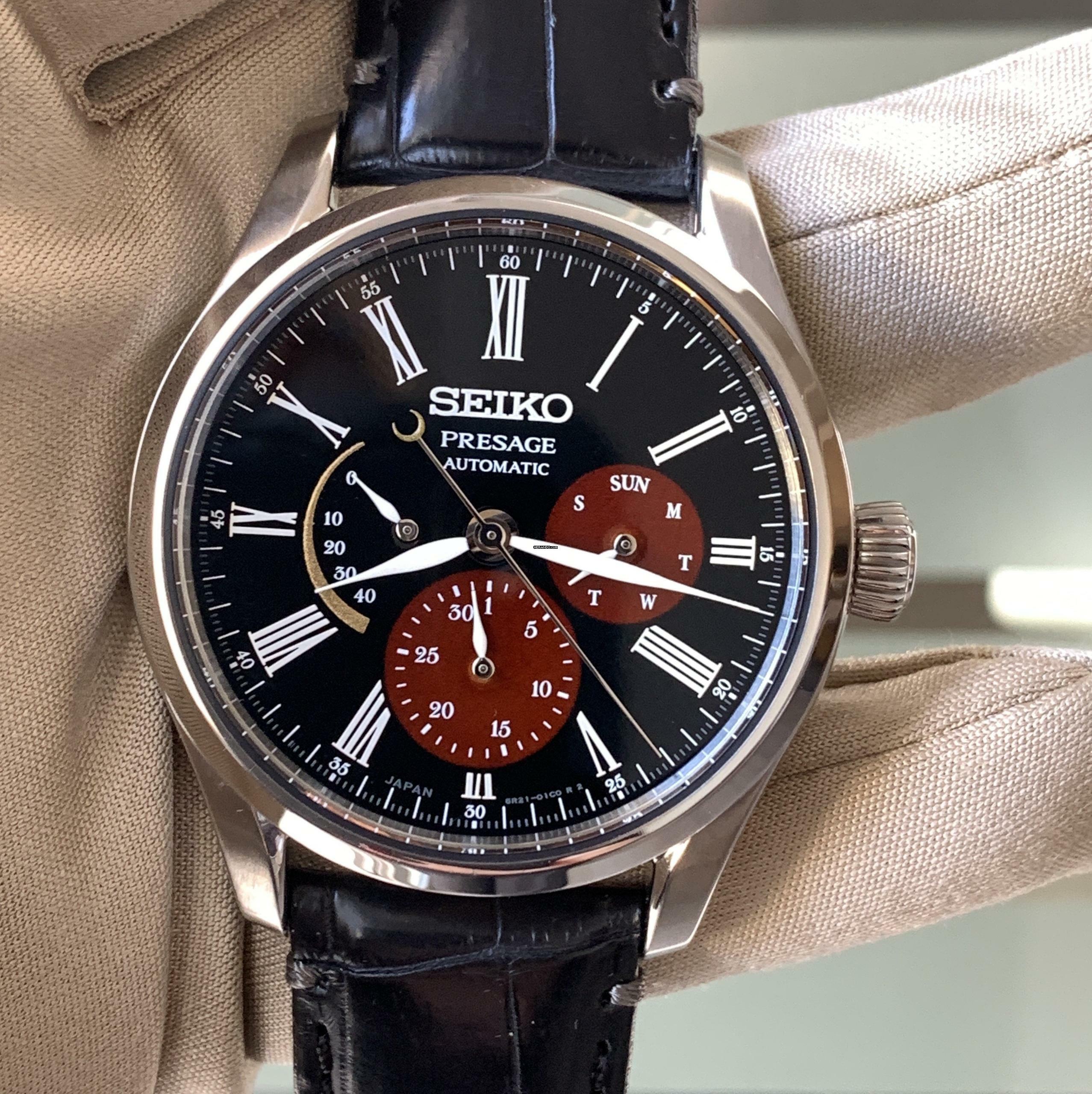 Thumbnail von Seiko Presage Limited Edition by Urushi Byakudan-nuri Full Set 2019’s </h1>