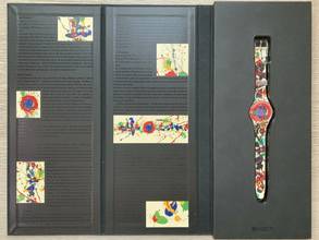 Thumbnail von Swatch Art Special by Sam Francis GZ123PACK NEW Full set 1992’s </h1>
