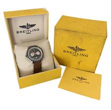 Thumbnail von Breitling Navitimer “Fried Egg” 1806 by UAE Emirates Iraqi Air Force 1970’s