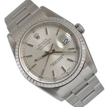 Thumbnail von Rolex Datejust 36 16220 Soleil silver dial Full Set 2003’s </h1>