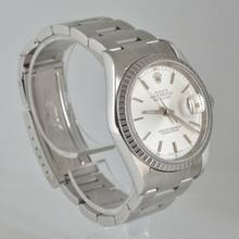 Thumbnail von Rolex Datejust 36 16220 Soleil silver dial Full Set 2003’s </h1>