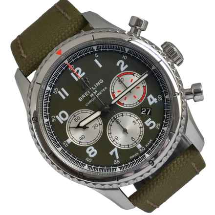  Breitling Aviator 8 B01 AB0119 Curtiss Warhawk green dial Full Set 2020’s </h1> 