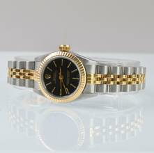Thumbnail von Rolex Oyster Perpetual 26 67193 26MM Black dial Full Set 1988's