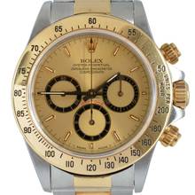 Thumbnail von Rolex Daytona 16523 Champagne 4 Lines dial L41 Series Full Set 1990’s </h1>